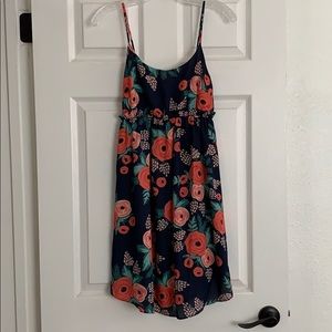 Paper Crown + Rifle Paper Co Floral Dress